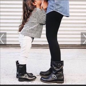 FRYE Black Leather Boots, Veronica Short Slouch, Size 6, New in Box without Tags